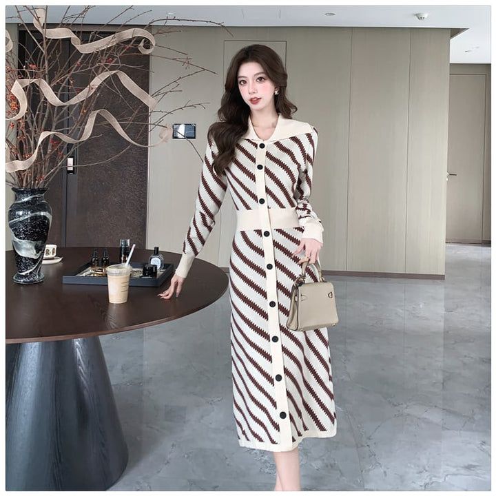 【dress】ニットワンピース　M28206