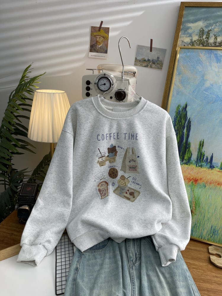 【tops】プリントプルオーバー　M26574