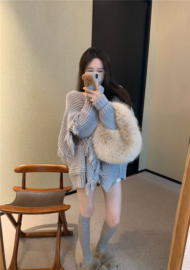 【outer】ニットカーデ　M17962