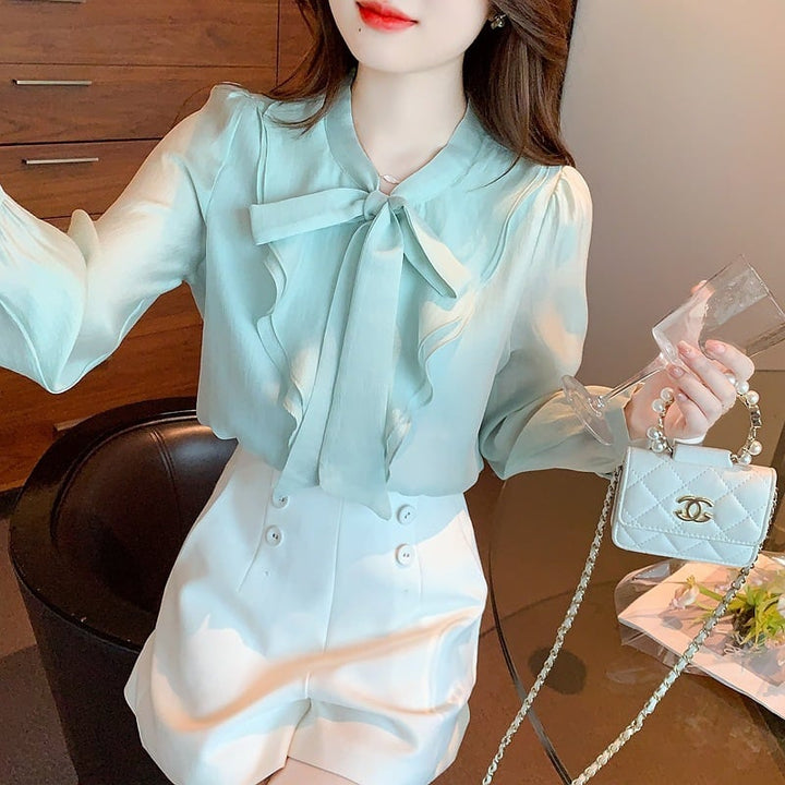 【tops】気質満点 エレガントシャツトップス大人気　M17443