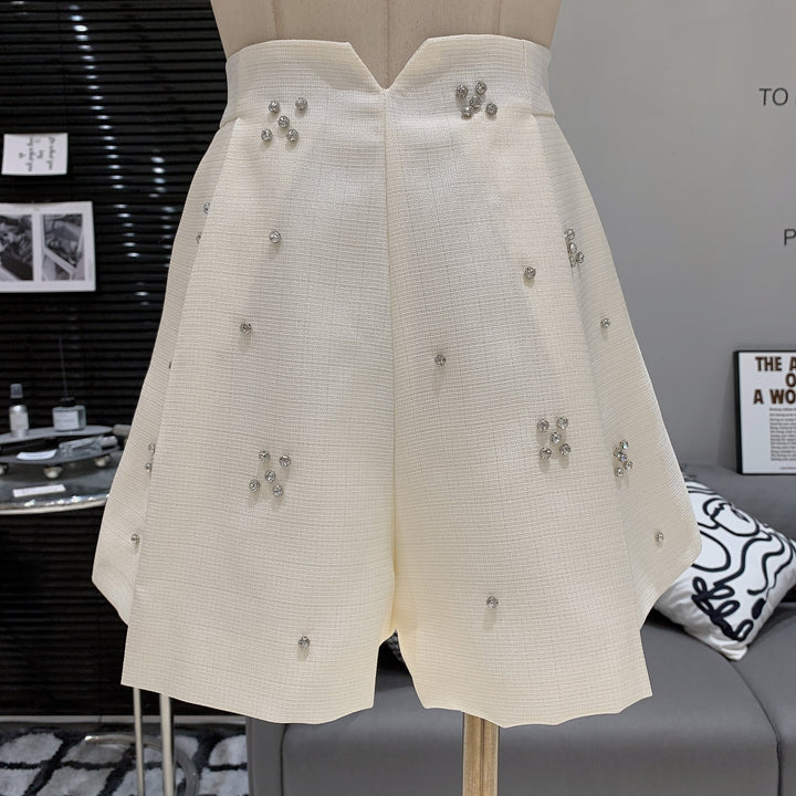 【set】ビジュージャケット×ショートパンツセット　M24490