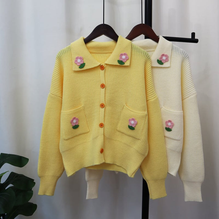 【outer】ニットカーデ　M25388