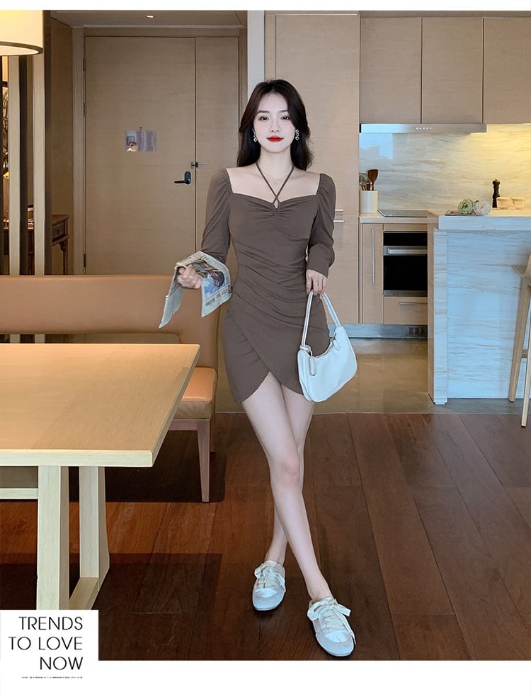 【dress】人気を独占中 ファッションデートワンピース　M17098