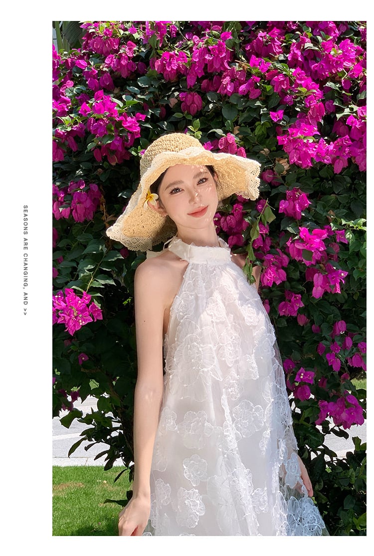 【dress】ホルターネックワンピース　M25290