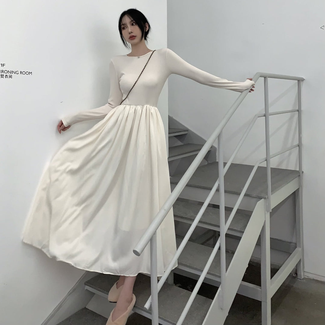 【dress】バックオーポンワンピース　M29711
