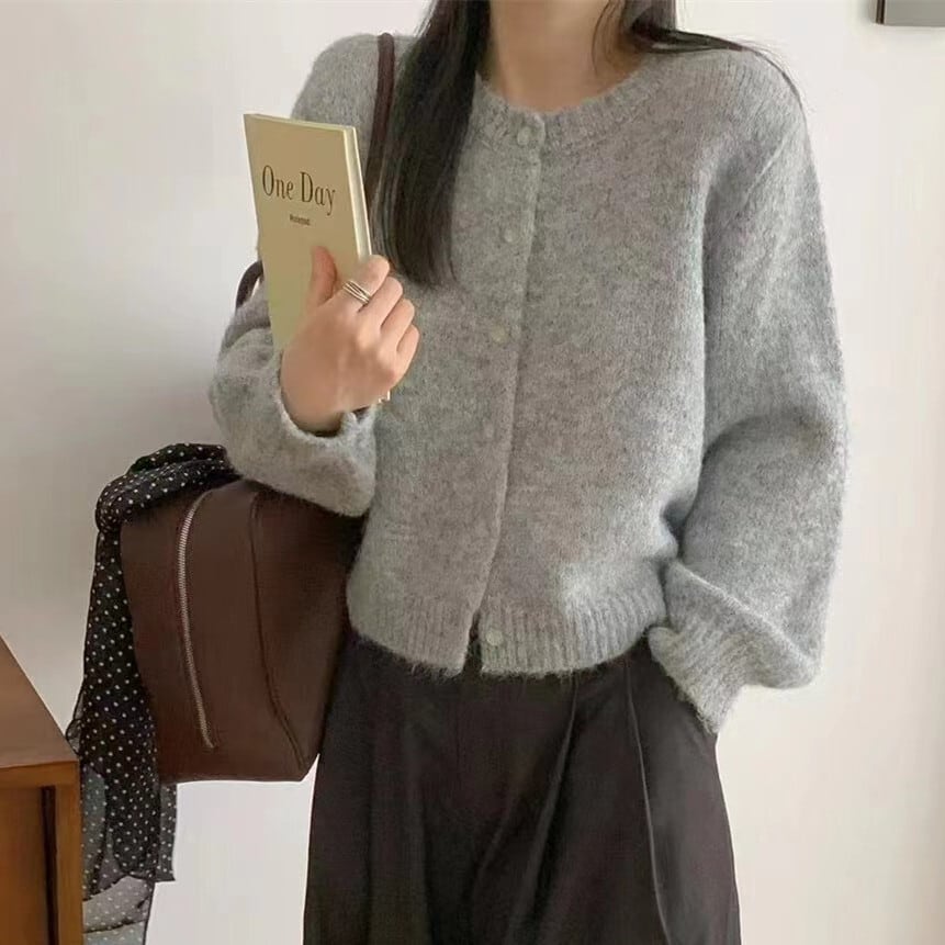 【outer】ニットカーデ　M26756