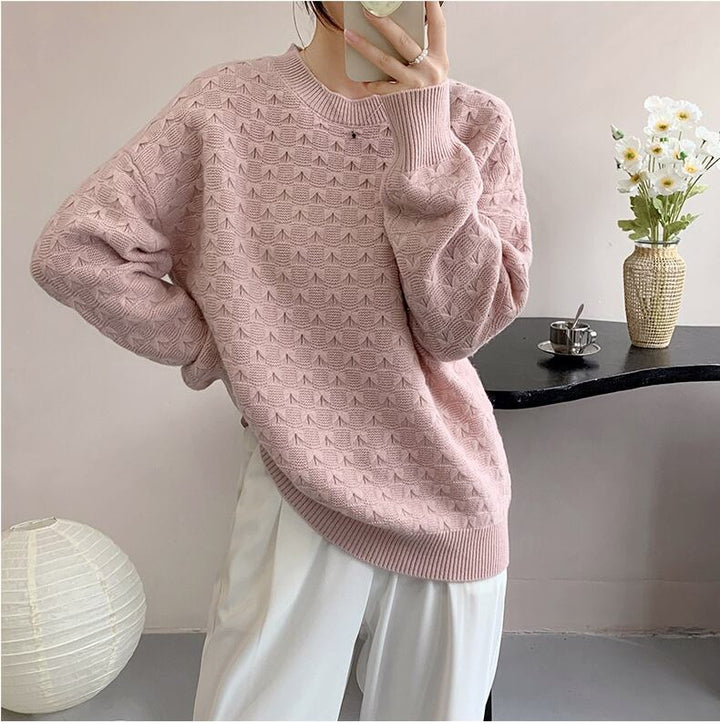【tops】ニットセーター　M19015