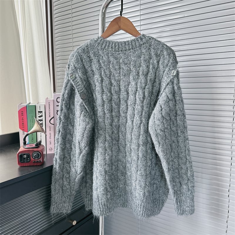 【tops】Vネックニットセーター　M26680