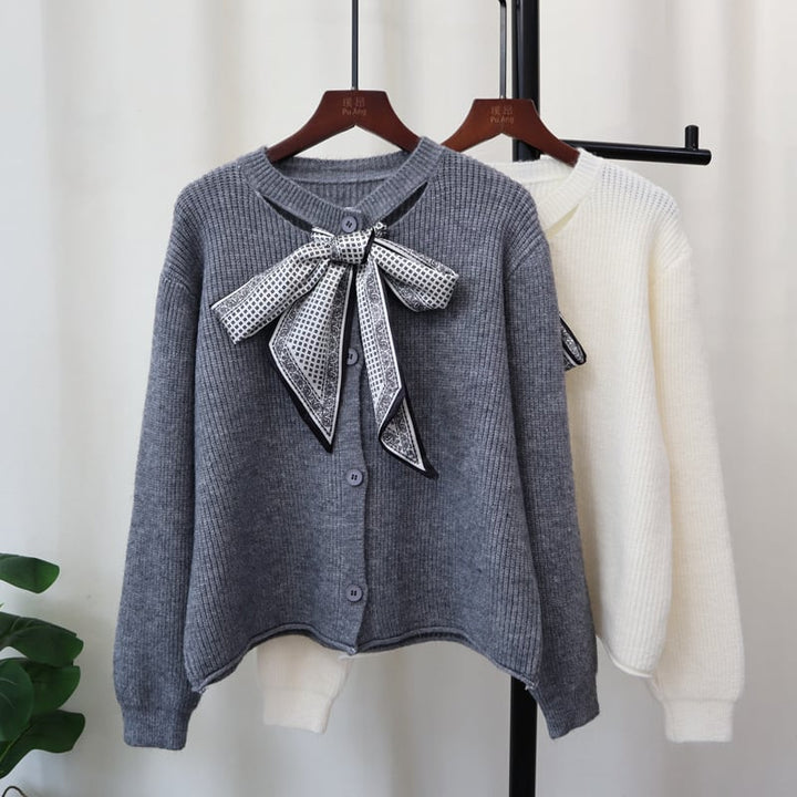 【outer】ニットカーデ　M26786