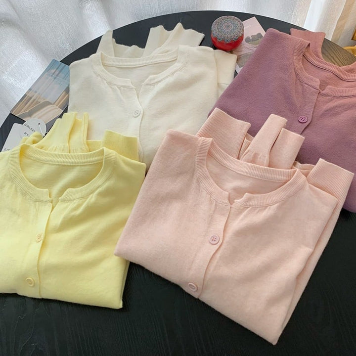 【outer】ニットカーデ　M17962