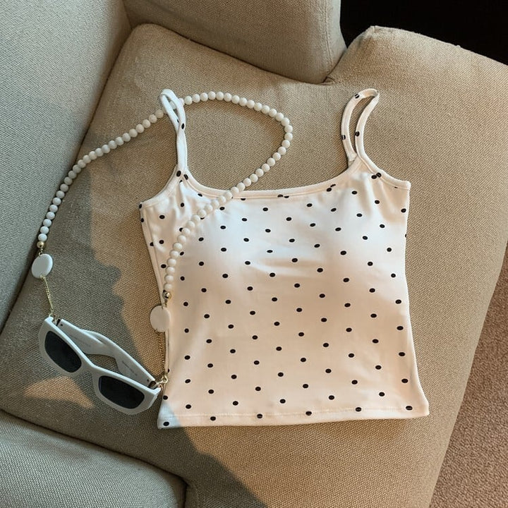 【【tops】カップ付きキャミソール　M23977