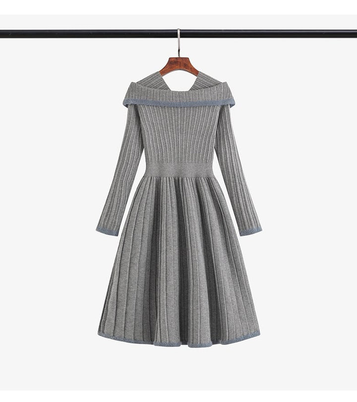【dress】ニットワンピース　M25363