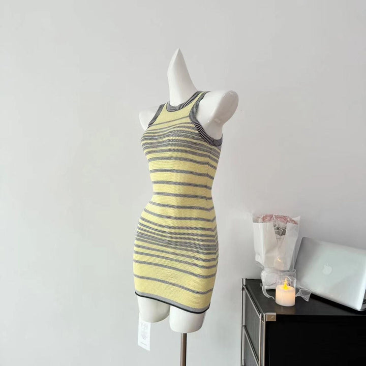 【dress】ニットベストワンピース　M24471