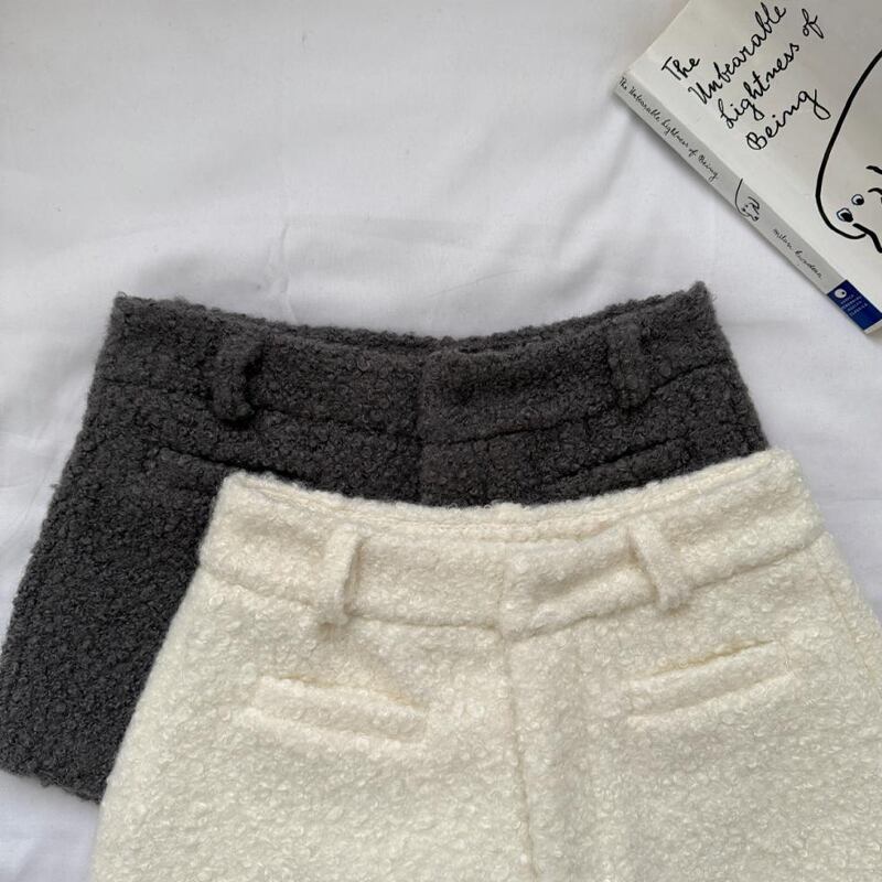【bottoms】ラシャショートパンツ Q7797