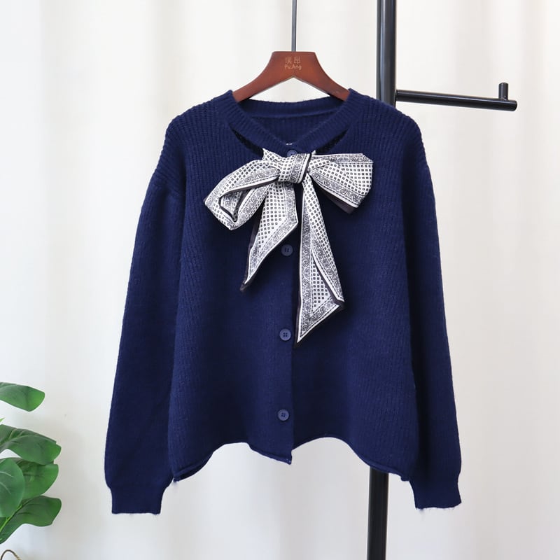 【outer】ニットカーデ　M26786