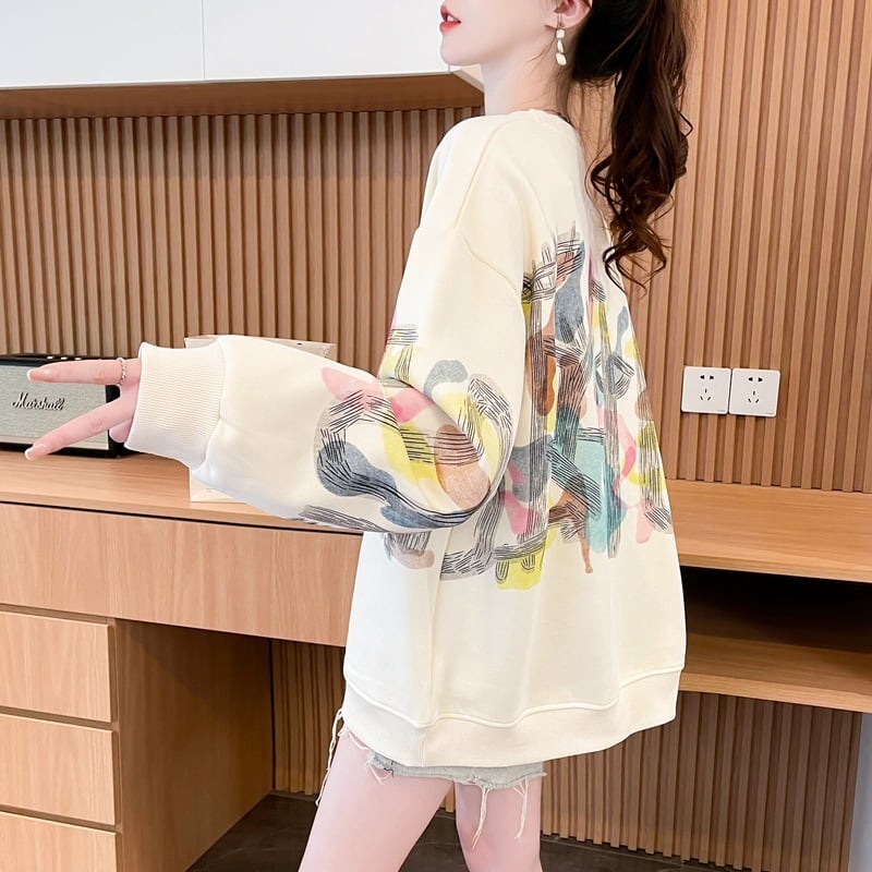 【tops】プリントプルオーバー　M26563
