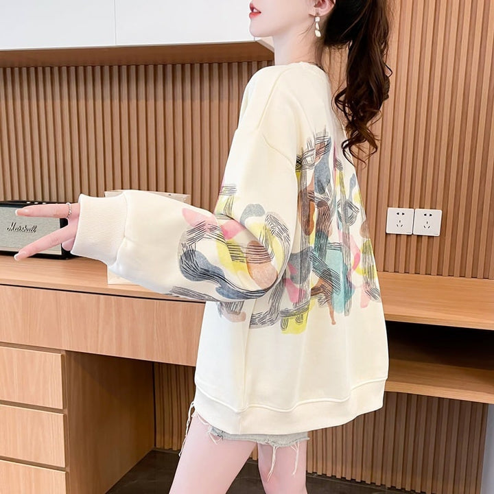 【tops】プリントプルオーバー　M26563