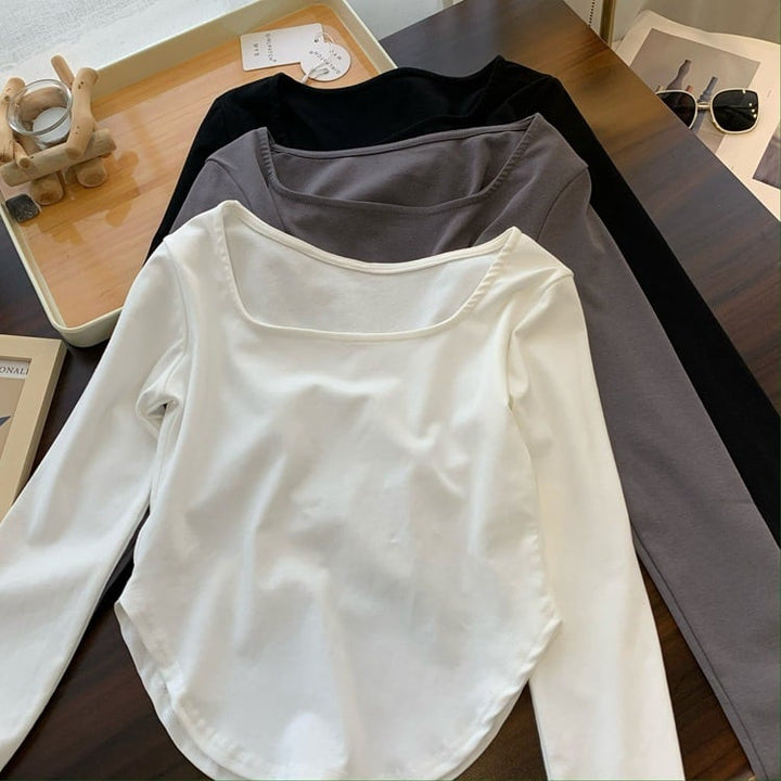 【tops】長袖Tシャツ　M29424