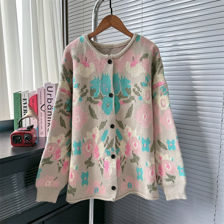 【outer】ニットカーデ　M25549