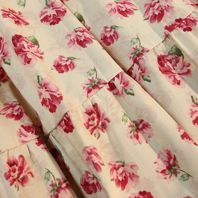 【bottoms】プリントスカート　M23939