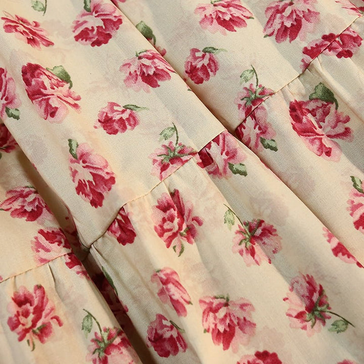 【bottoms】プリントスカート　M23939