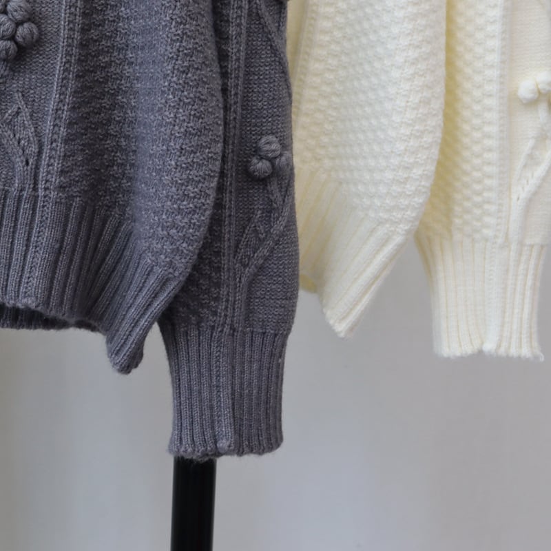 【outer】ニットカーデ　M26618