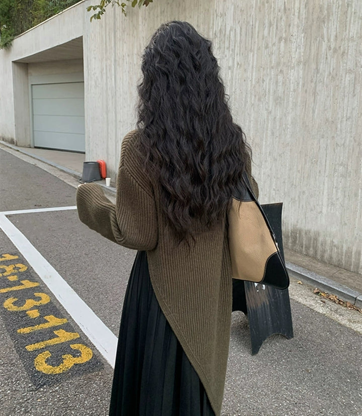 【dress】ハイネックニットワンピース 　N2270