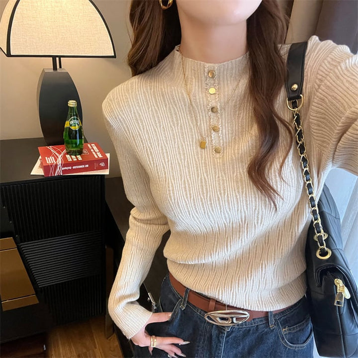 【tops】ニットトップス　M26757