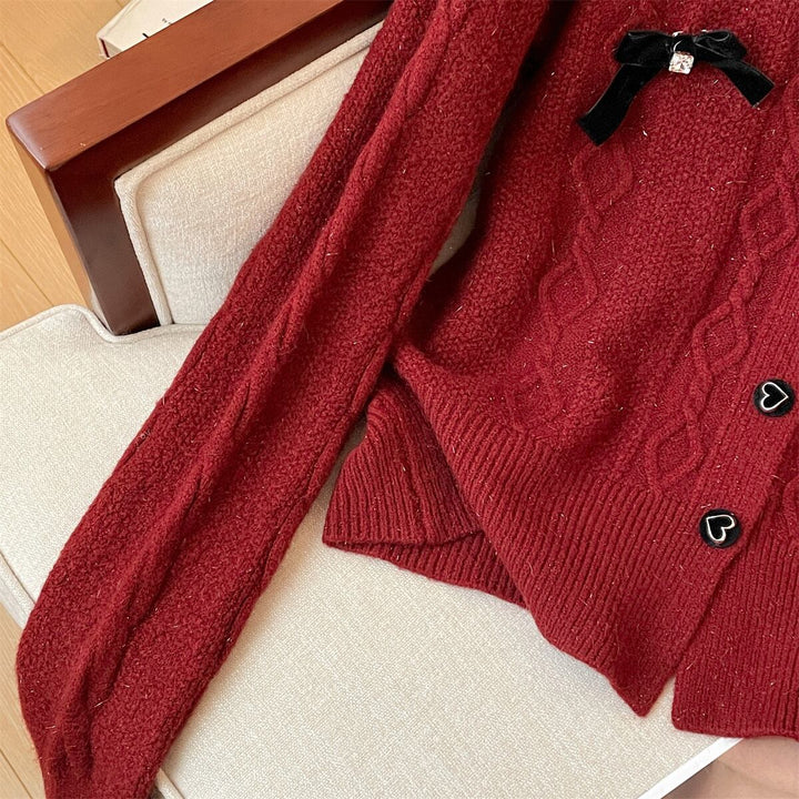 【outer】ニットカーデ　M29184