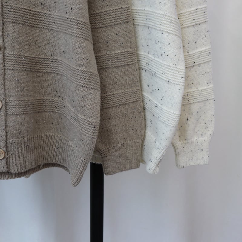 【outer】クルーネックニットカーデ　M26489