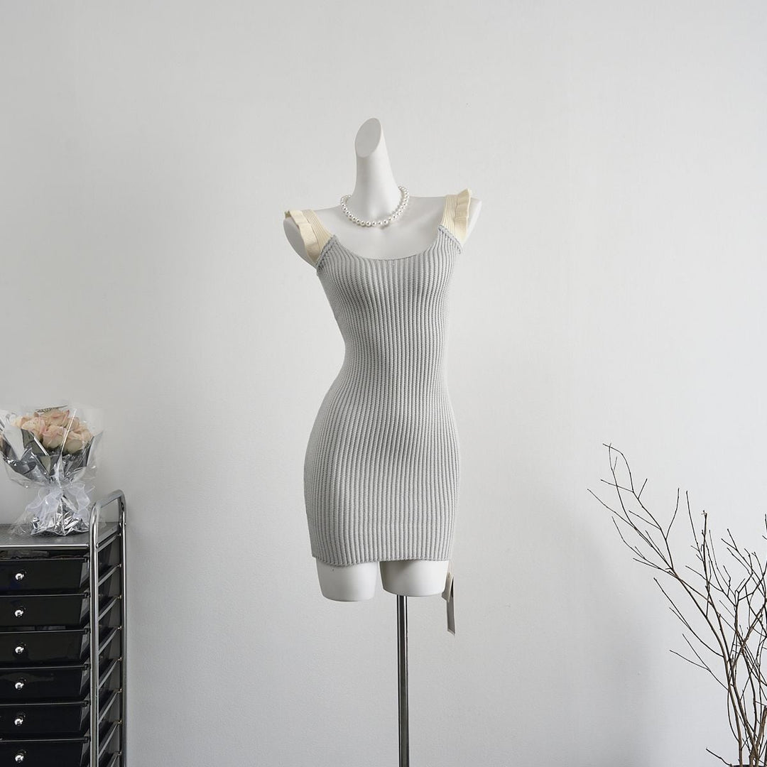 【dress】ニットキャミワンピース　M24427