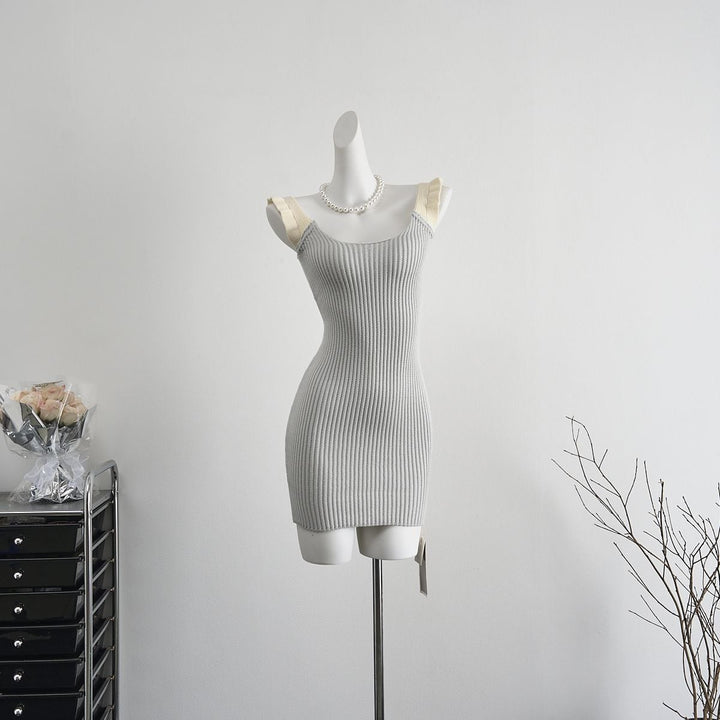 【dress】ニットキャミワンピース　M24427