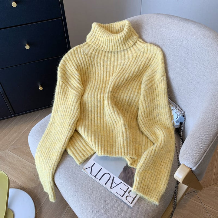 【tops】ハイネックニットセーター　M28790