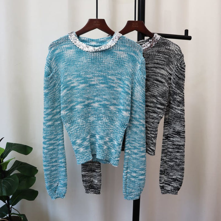 【tops】ニットセーター　M25471
