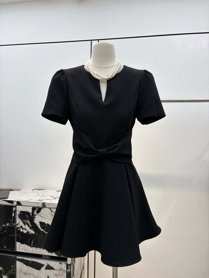 【dress】リボンミニワンピース　N3591