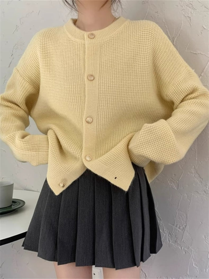 【outer】ニットカーデ　M25959