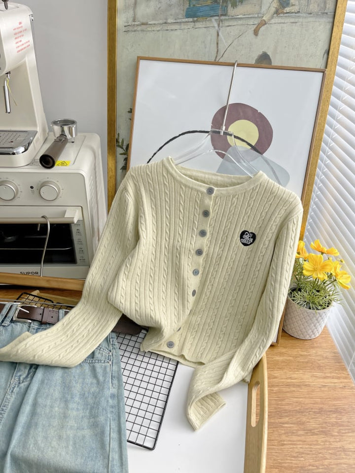 【outer】ニットカーデ　M25405
