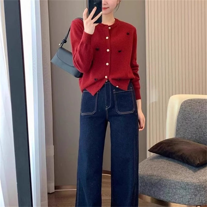 【outer】ニットカーデ　M25849