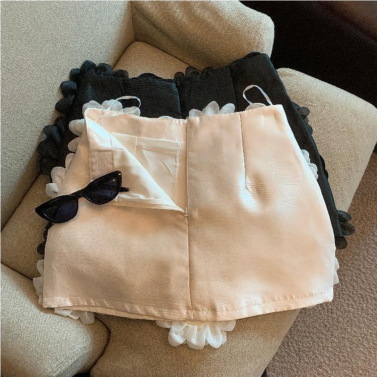 【bottoms】立体フラワースカート　M27356