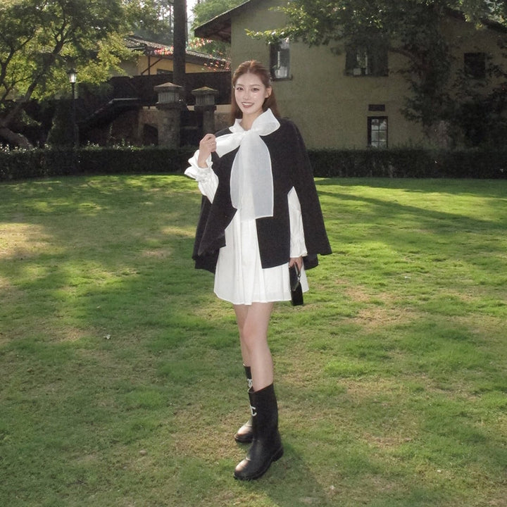 【outer】ケープコート　N3413