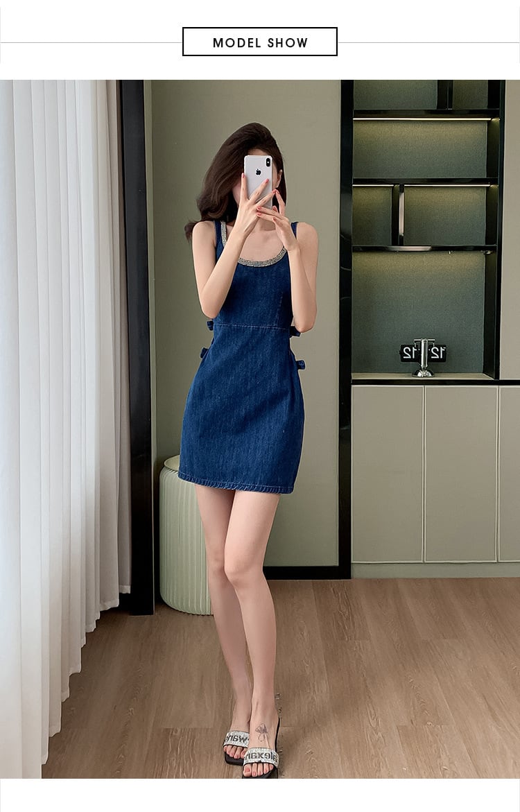 【dress】デニムワンピース　M24151