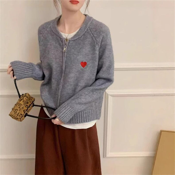 【outer】Wジップニットカーデ　M29015