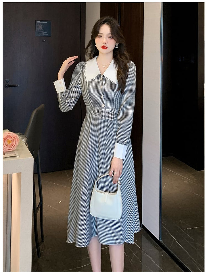 【dress】早い者勝ちエレガントドールカラーワンピース　M17422