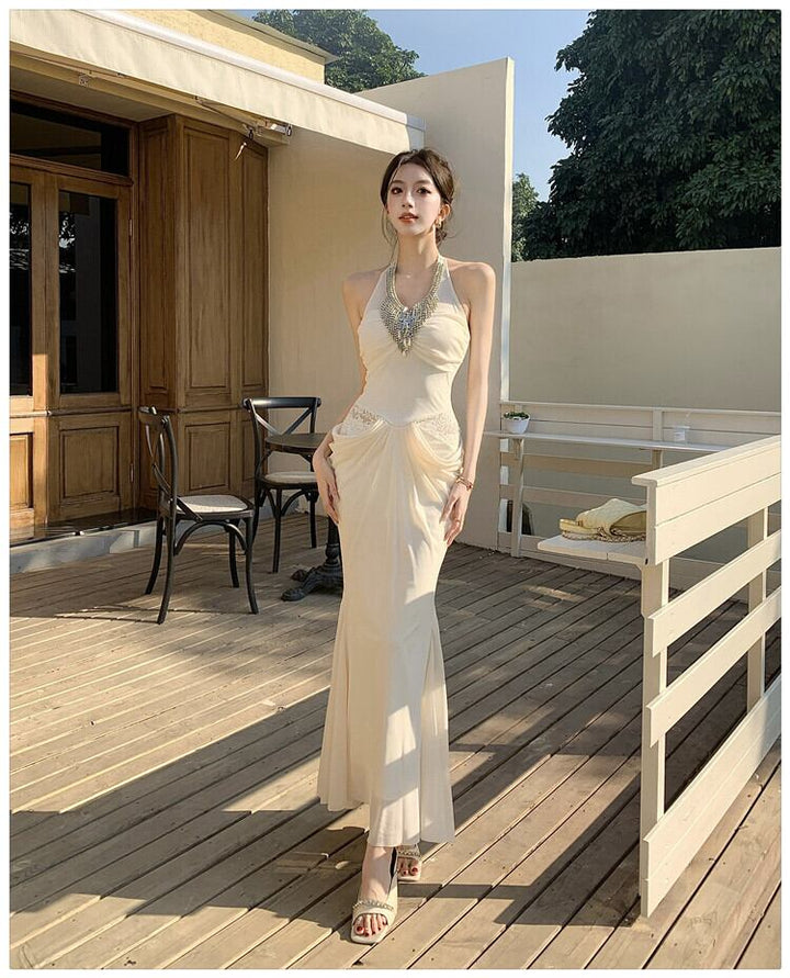 【dress】ホルターネックワンピース　M29727