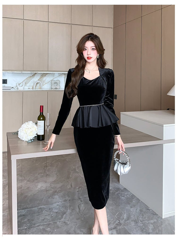 【dress】ドッキングデートワンピース　M18299
