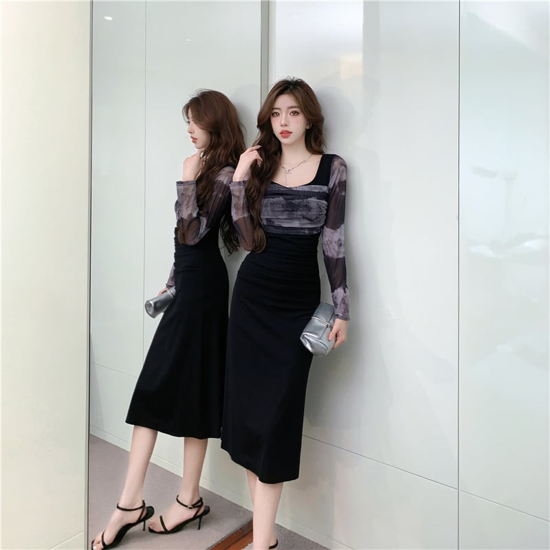 【dress】チュールワンピース　M20982