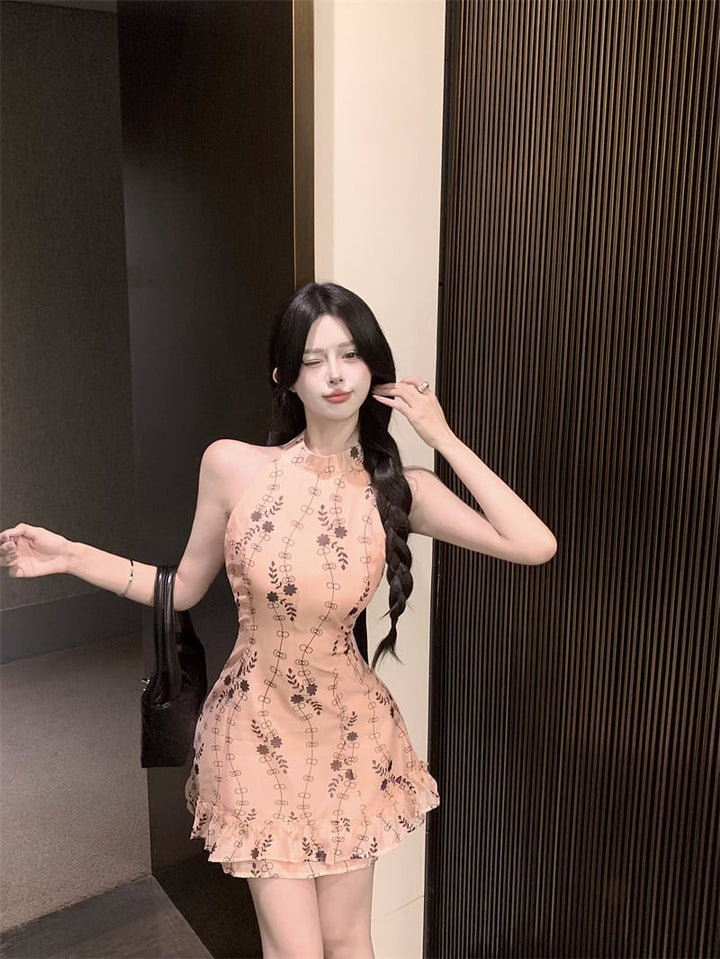 【dress】リボン付きワンピース　M24613