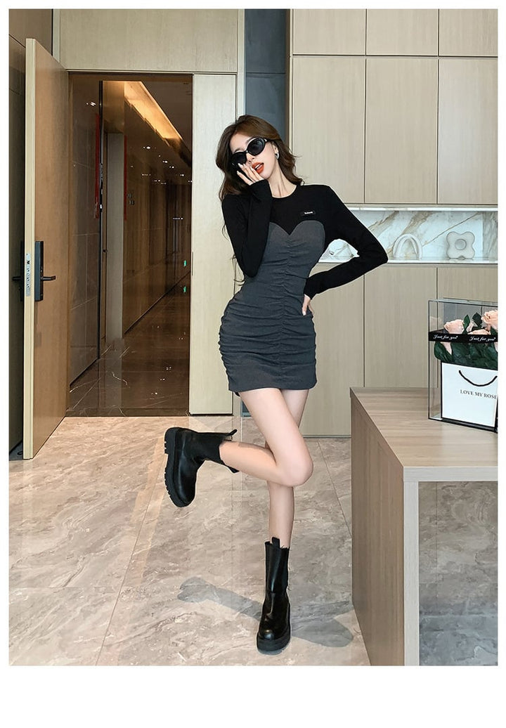 【dress】ドッキングワンピース　M18203