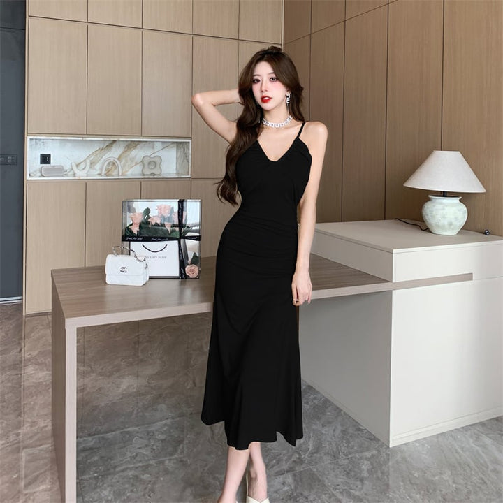 【dress】人気アイテム ! セクシーキャミワンピース　M16913