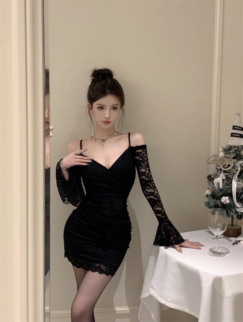 【dress】レースワンピース　M26655